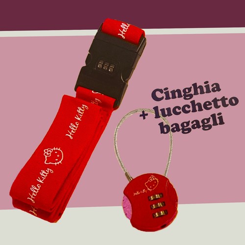 Cinghia lucchetto bagagli - cinghia, e